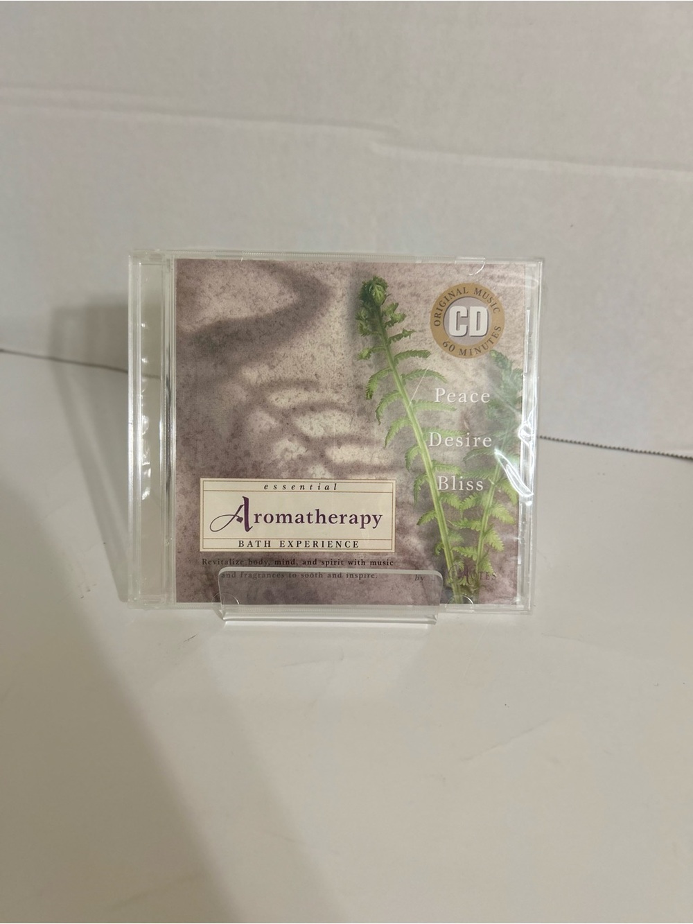 Essential Aromatherapy Bath Experience CD Peace Desire Bliss DISC ONLY #J48